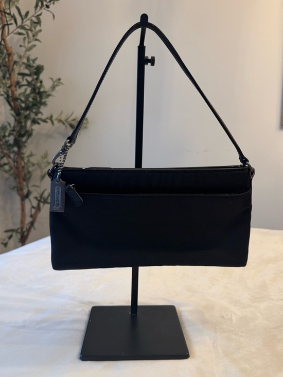 Coach Handbags - Coach Mercer Demi Hand/Shoulder Bag Convertible to Wristlet Nylon w Leather Trim